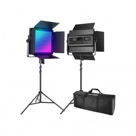 Set of 2 NEEWER RGB1200 60W V4 LED Lights