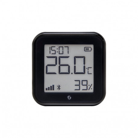SHELLY H&T Gen3 Matte Black WLAN Temperature Humidity Sensor // S3SN-0U12A