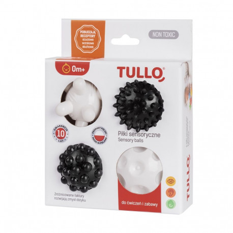 TUllo sensory balls Day&Night 4 pcs 805