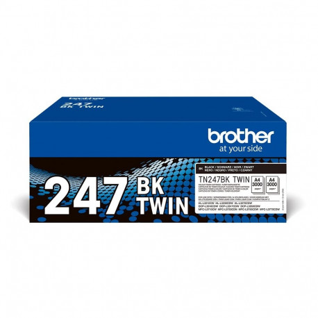 Brother TN247BK TWIN - 2-pakk must
