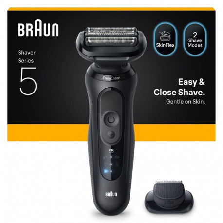 Braun fooliumiga pardel-trimmer Series 5 52-N1200S, must