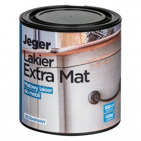Jeger lakk eriti matt 0.5L