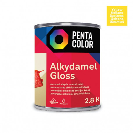 ENAMEL PF-115 PENTACOLOR YELLOW 2.8KG