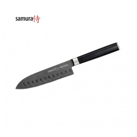 Samura santoku nuga MO-V Stonewash 5.4"/138mm 59HRC AUS 8 Jaapani terasest 58 HRC