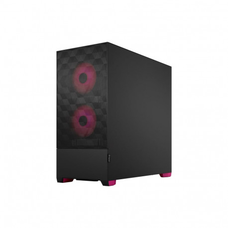 Fractal Design Pop Air RGB küljeaknaga ATX, mATX, Mini ITX ATX, Magenta Core TG Clear Tint