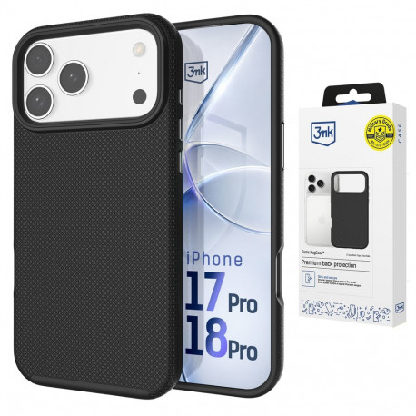 3mk Fortis MagCase for iPhone 17 Pro - Black
