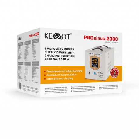 UPS - KEMOT PROsinus-2000 2000VA/1200W 230V