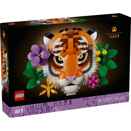 Ehitusklotsid 31217 loomakollektsioon, tiiger