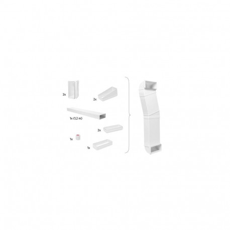 Electrolux M2CKCF01C Air circulation set