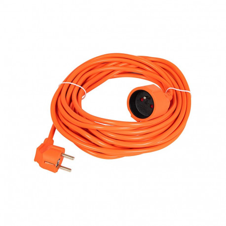 98-787# Przedłużacz sieciowy pr-160 1-gniazdo z uziemieniem 10m pomarańczowy 3x1,5mm"
