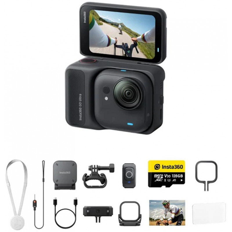 Insta360 GO Ultra Premium Cycling Bundle, must