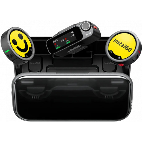 Insta360 Mic Pro (2TX + 1RX), black
