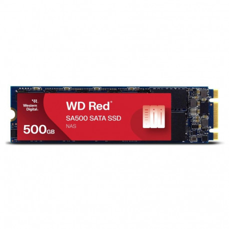 Western Digital SSD||Red SA500|500GB|M.2|SATA 3.0|Write speed 530 MBytes/sec|Read speed 560 MBytes/s