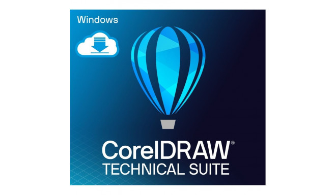 COREL DRAW Technical Suite Sure Maintenance Renewal (1Yr)(1-4)|