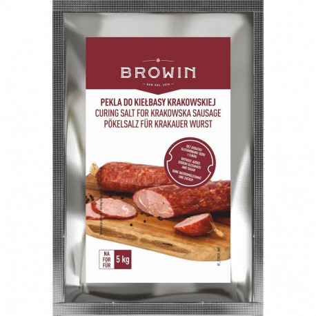 Browin Curing salt for krakowska sausage 410027, 115 g, sool, vorstidele