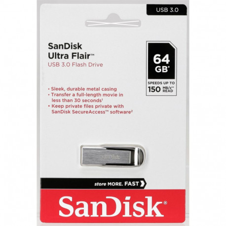 SanDisk Ultra Flair 64GB (SDCZ73-064G-G46) (SDCZ73064GG46)