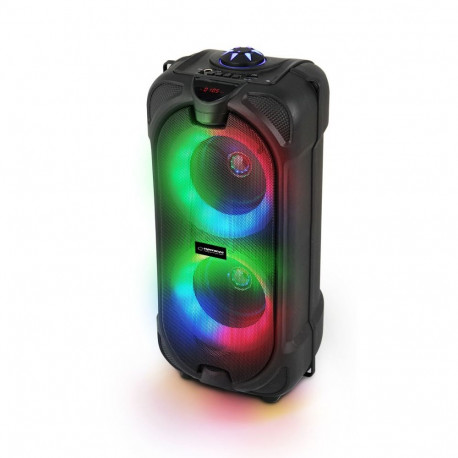 Esperanza EP157 BT FM LED RGB kõlar must 10W