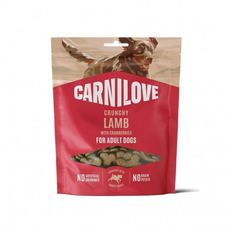CARNILOVE koeramaius, krõbe lambaliha jõhvikatega 200g