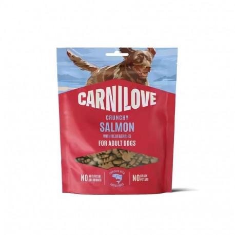 CARNILOVE koeramaius krõmpsuv lõhe mustikatega 200g