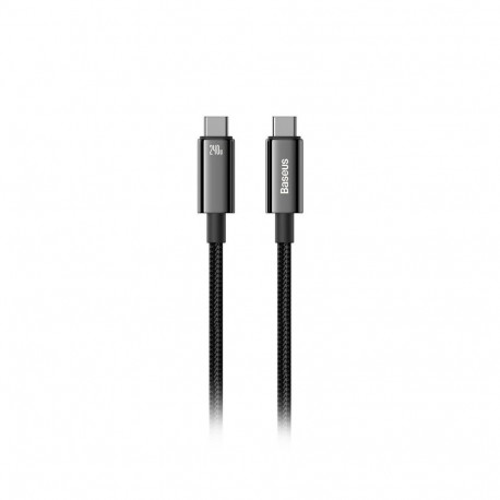 Baseus kaabel Tungsten Gold USB-C–USB-C 480Mb/s 240W 1m, must