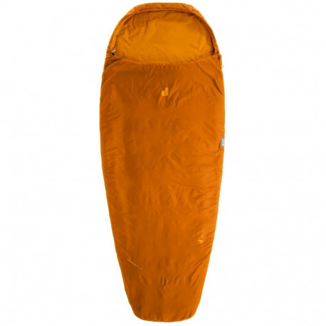 Deuter muumiakujuline magamiskott Dreamlite 10C/50F täiskasvanutele, oranž