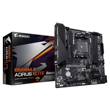 "GIGABYTE B550M X AORUS ELITE AM4 4xDDR4 HDMI DP 2xM.2"