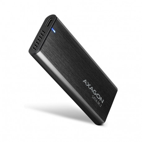 "AXAGON EEM2-SBC RAW BOX externes Gehäuse für M.2 SSDs USB-C 3.2 Gen 2 - schwarz"