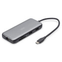 Digitus USB-C dokkimisjaam, 8-pordiline