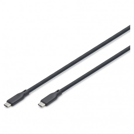 "DIGITUS USB 4.0 Anschlusskabel Typ C-C Silikon St/St 0,5 sw"