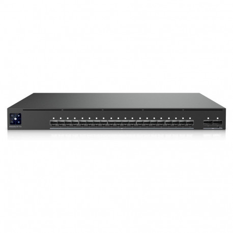 "AV Switch full managed Layer3 22 Port 20x SFP+ 2x QSFP28 19 UniFi EAV-Fiber"