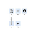 "19"" rack for under-desk or wall mounting, 4U"