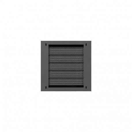 Lanberg paigalduskorpus TPR 10" võrkplaadiga 400x400x140, must, kokkupandud