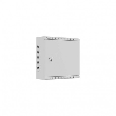 TPR 10" INSTALLATION ENCLOSURE WITH MESH PLATE 340X340X140 GREY LANBERG (ASSEMBLED)