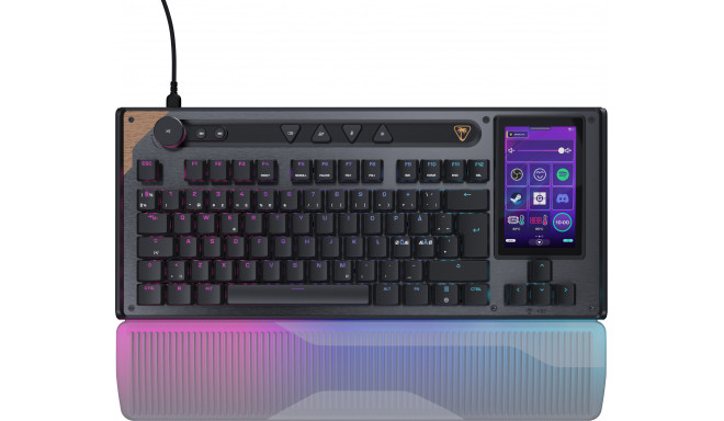 Turtle Beach keyboard Command KB7 TKL Nordic, black (opened package)