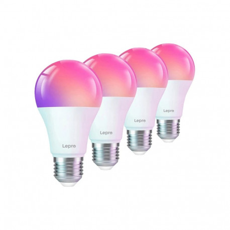 LEPRO B1-EU-4 E27 Wi-Fi LED bulb, 4-pack