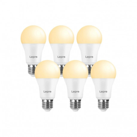LEPRO 100080-WW-EU-6 E27 A60 13W/100W 1521 lm 2700 K LED Bulb, 6-Pack