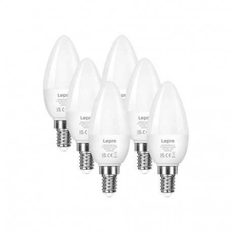 LEPRO LED bulb 600059-WW-EU-6 E14 candle 4.2W (40W) 470 lm 2700 K class E