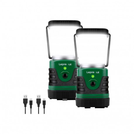 Camping lantern LEPRO 3300008-2 4400mAh 2pcs