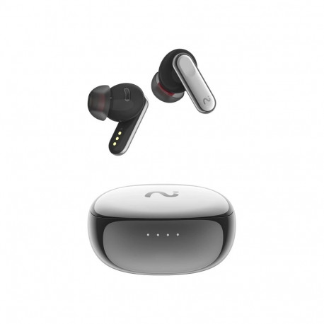 VIAIM Nano+ AI Headphones with Voice Recorder (Silver)
