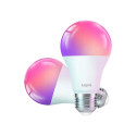 LEPRO B1-EU-2 Smart LED E27 Wi-Fi Light Bulb, 2-Pack