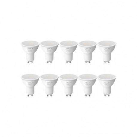 LEPRO 200081-WW-EU-10 GU10 LED Bulb, 4.5W (50W), 345 lm, 2700K, 100°, 10 pcs.
