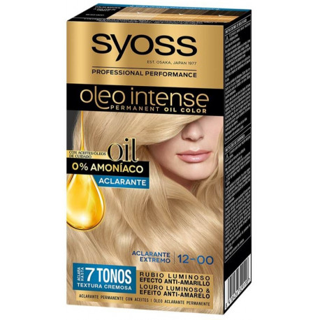 Syoss juuksevärv Oleo Intense 12.00 Silver Blonde (avatud pakend)