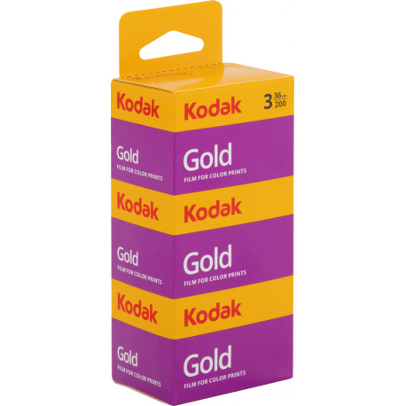 Kodak film Gold 200/36x3