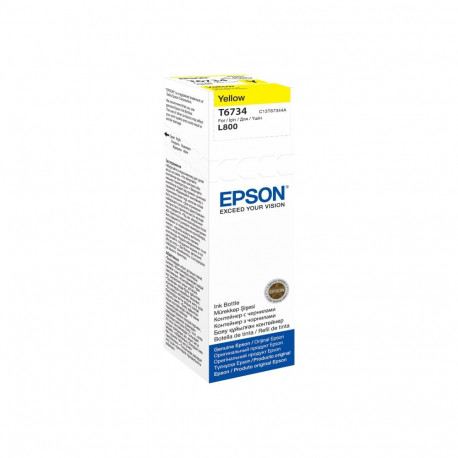 EPSON T6734 Ink bottle 70ml Ink Cartridge, Yellow