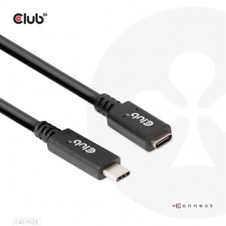 club3d CABLE USB-C TO USB-C 2M/M/F CAC-1529