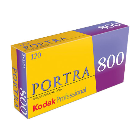 Kodak film Portra 800-120×5