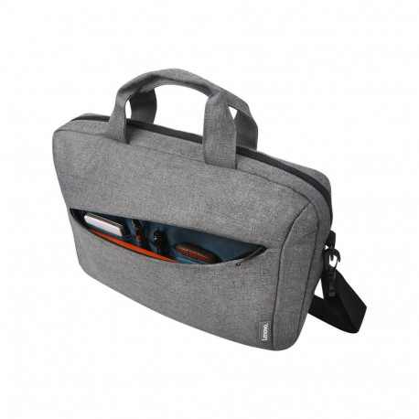 Lenovo Casual Toploader T210 Fits up to size 15.6 ", Grey, Messenger - Briefcase