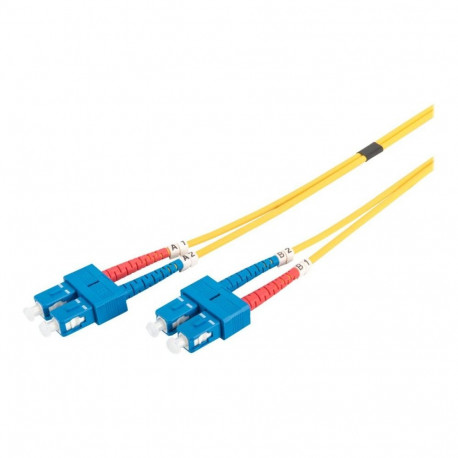 Digitus Patch Cord FO, Duplex, SC to SC SM OS2 09/125 , 1 m Yellow, SC, SC