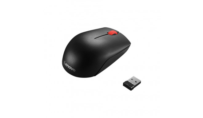 Lenovo Mouse Essential Compact Standard, Black, Wireless, Wireless connection
