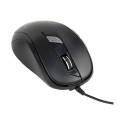 Gembird MUS-6B-01 Optical mouse, Black